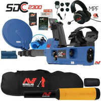 Sdc 2300 Gold Metal Detector - Mild Steel, 50 Frequency | Blue Black Color, Waterproof, 1 Year Warranty, Electric Power Supply, Industrial Usage