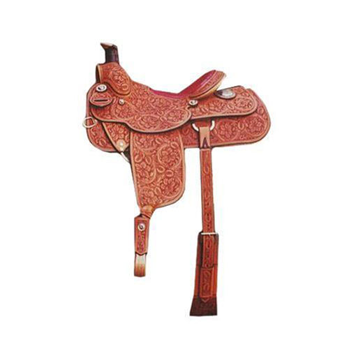 Ws-008 Western Leather Saddle Application: Horse Riding