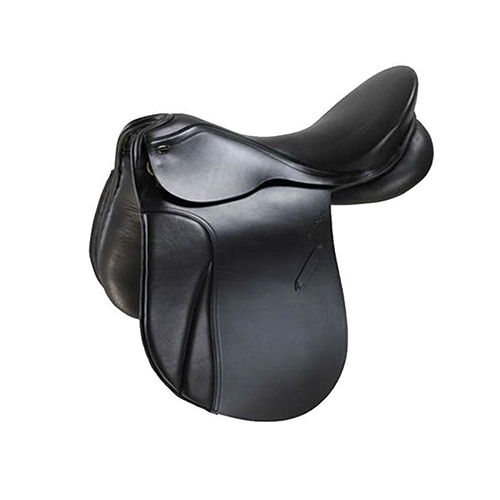 Black Buffalo Leather Saddle