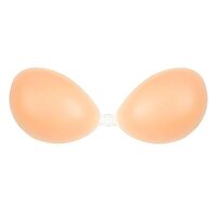 Trendy Look Adhesive, Silicone Sticky Bra/invisible Push Up Bra/strapless Bra/freesize Bra - Silicone Material, Freesize Fit, Multicolor , Single Cavity Design 