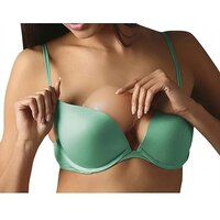 DISOLVE Bra Breast Shaper Silicon Nipple Pad Round Shape 2 Pair