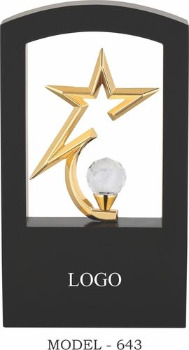 Metal Star Window Plaques