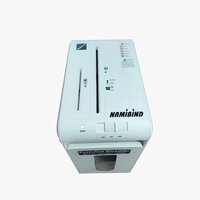Micro Cut Paper Shredder  Soundless 7 Sheet 2*9 mm Shred Size With 10 Minutes Running Cycle