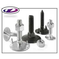 Elevator Bucket Bolts - Mild Steel, Polished Silver Finish | Durable Fastening Solution For Elevator Buckets