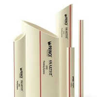 Prince Cpvc Pipe - High-quality Cpvc, Customized Size, Available In Various Colors, Aisi Compliant, Seamless Casting Technique, Warranty Included