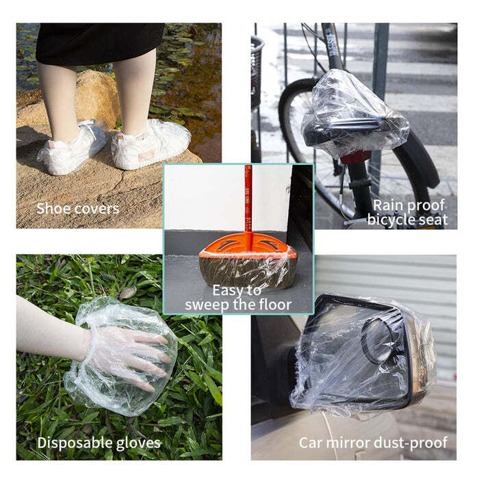 DISPOSABLE SHOWER CAPS FOR WOMEN LARGER THICKER WATERPROOF