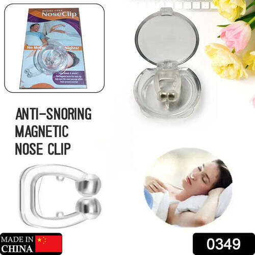 ANTI SNORE DEVICE FOR MEN AND WOMAN SILICONE MAGNETIC NOSE CLIP