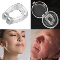 ANTI SNORE DEVICE FOR MEN AND WOMAN SILICONE MAGNETIC NOSE CLIP