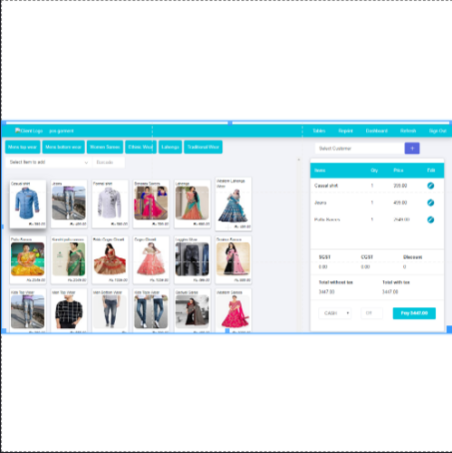 Garments Billing Software