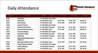 Cloud-Based Attendance System