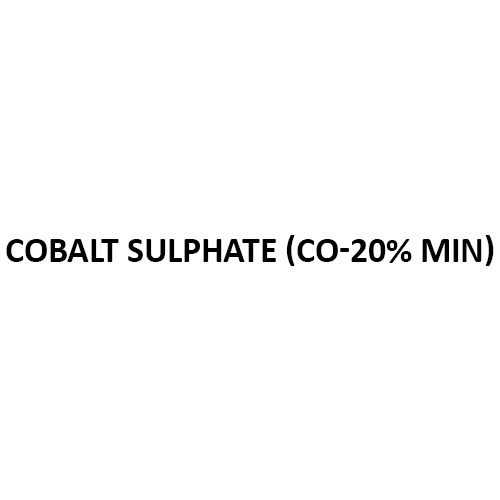 CO-20% MIN Cobalt Sulphate