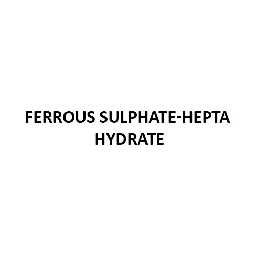 Ferrous Sulphate-Hepta Hydrate - Application: Commercial