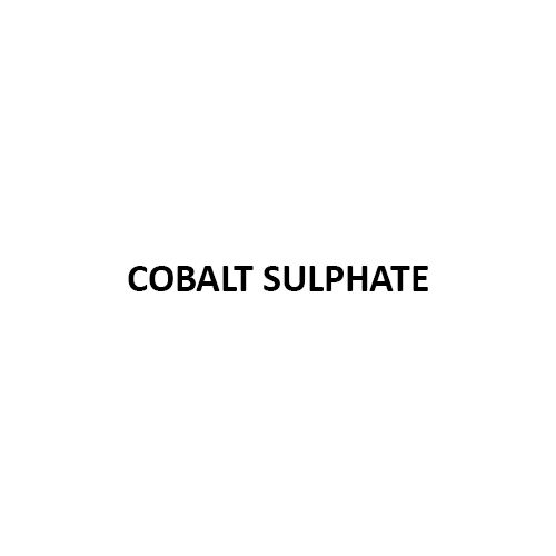 Cobalt Sulphate - Application: Industrial