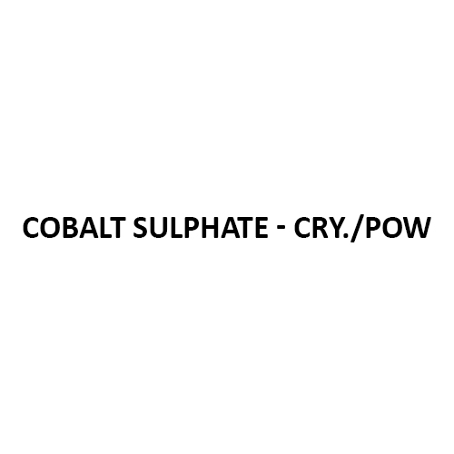 Cobalt Sulphate - Crystal-Powder