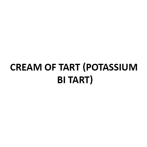 Cream Of Tart (Potassium Bi Tart)