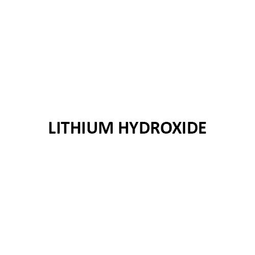 Lithium Hydroxide - Ash %: Nil