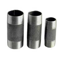 M S Pipe Nipple - Material: Stainless Steel