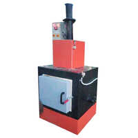 Red Portable Biomedical Solid Waste Incinerator
