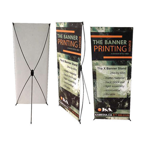 X - Banner Standee Application: Commercial