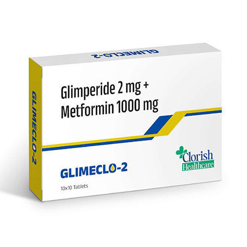 Glimperide 2mg + Metformin 1000mg