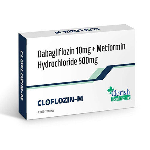 Dabagliflozin 10mg + Metformin Hydrochloride 500mg