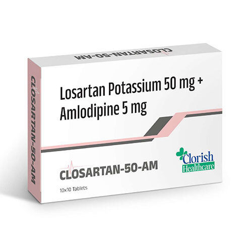Losartan Potassium 50mg + Amlodipine 5mg