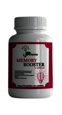 Memory Booster Capsules - Herbal Blend For Cognitive Support | Ingredients: Brahmi, Shankhpushpi, Ashwagandha, Bacopa, Ginkgo Biloba, Vitamin B12