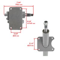 KUBOTA B4200,B4200D,B5100,B5100D KUBOTA STEERING GEARBOX