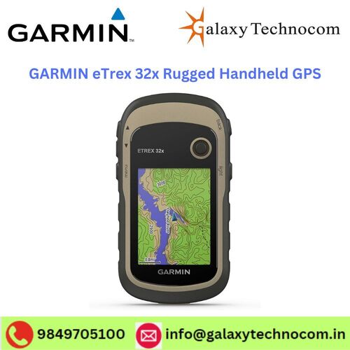 GARMIN eTrex 32x Rugged Handheld GPS with Compass and Barometric Altimeter