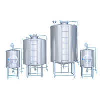 Blending Tank - Industrial Grade New Storage Solution | Customizable Sizes, Hygienic Juice Processing