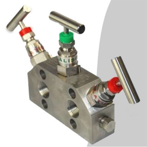 Commercial SS Three Valve Manifold