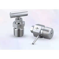 Bleed Valve Miniature - Color: Silver