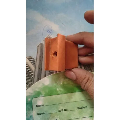 Orange Plastic Clamp