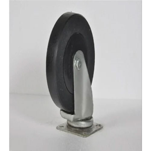 UHMW Wheel Fitted with Pressed Steel Heavy Duty Castor Swivel