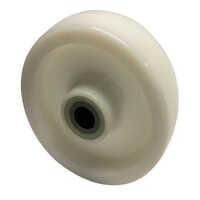 Robust Uhmw Polymer Trolley Wheels - Color: White