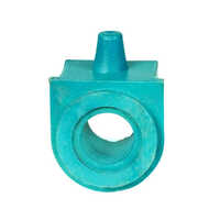 Textile Plastic Part - Plastic, 50x25x10 Mm, White/cream/custom Color | Lightweight, Chemical Resistant, High Tensile Strength