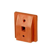 Textile Spares Part - 50x40x20 Mm Polyurethane Buffer Pad, Standard Shape For Loom Machines | Shock Absorption, Noise Control, 200 Grams, 6-month Warranty