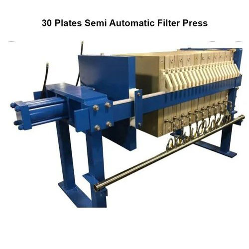 Semi Automatic Filter Press 30 Plates - General Use: For Liquid/Solid Separation