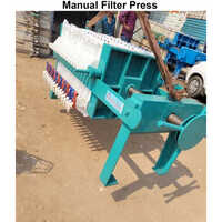 Om Sai Filter Press - Ms Rectangular 20 Plate, 1000 Litres/hr Capacity | Automatic Liquid/solid Separator, 240v Voltage