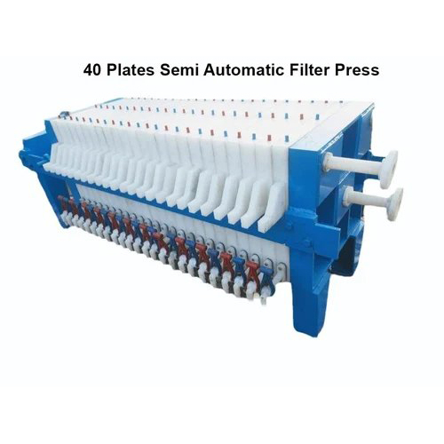 Semi Automatic Filter Press 40 Plates