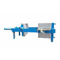 Zero Hold Up Filter Press - Color: Blue