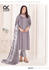 Al Karam Tamanna Vol-1  Dress Materia
