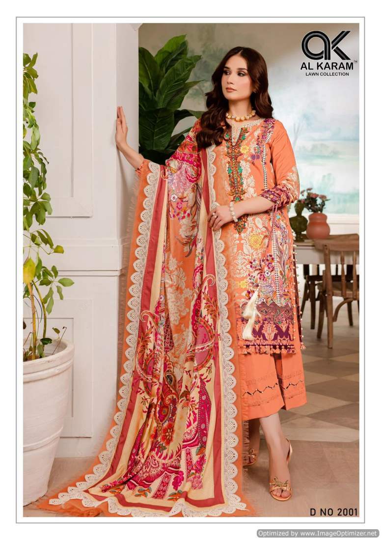 Al Karam Florence Vol-2 a   Dress Material