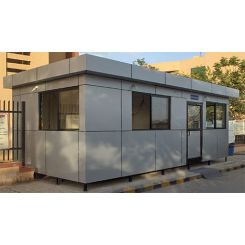 Acp (Alluminium Composite Panel) Cabin - Color: Gray