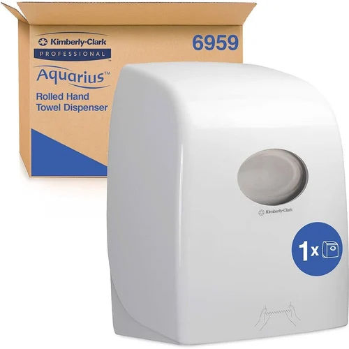 White Hrt Tissue Dispenser