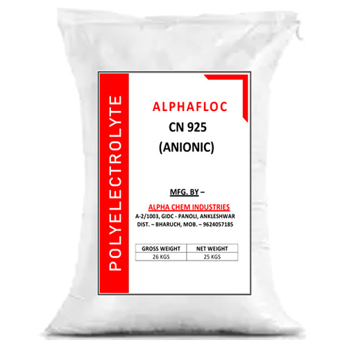 Cn 925 -Anionic Alphafloc Polyelectrolyte - Application: Industrial