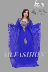 Dubai Moroccan Kaftan Arabic Abaya Fancy Hand Zari Velvet kaftan Farasha Floor Length Party Wear Wedding Stylish Jalabiya Women dress