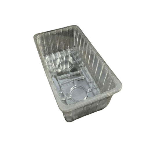 200gm Transparent Biscuits Tray Container