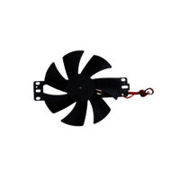 Versatile 12025 120x120x25mm Brushless Motor Water-cooled Fan for 3D Printing