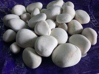 round high shine polished mix colored pebble stones for garden decoration and landscaping